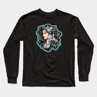 Fantasy Flower Girl Long Sleeve T-Shirt